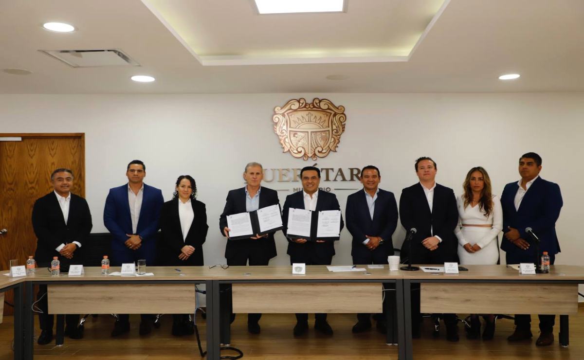 Firma convenio municipio de Querétaro con UNAM para impartir cursos de tecnologías emergentes