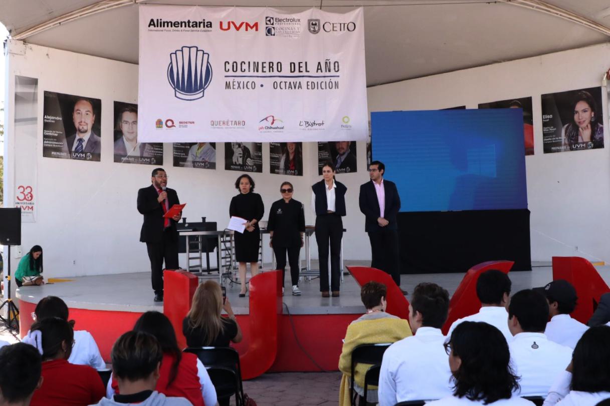 Realizan semifinal nacional del concurso “Cocinero del Año” en Querétaro